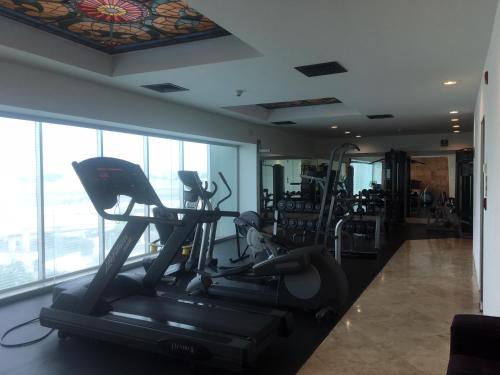 Fitness center, We Hotel Aeropuerto in Mexico City