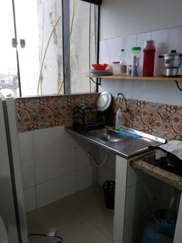 Apartamento NA PRAIA, 2 suites com cozinha