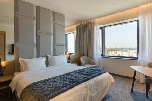 Skats, Hotel Mona Plaza in Belgrada