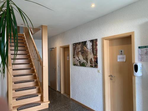 大堂, Landhotel & Restaurant "Fahrenkamp" in 克洛澤