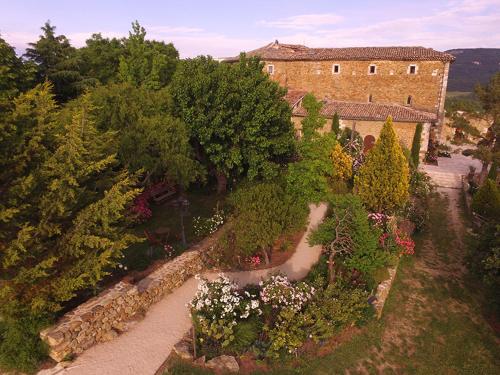 Kilátás, Les Jardins de l'Abbaye in Simiane-la-Rotonde