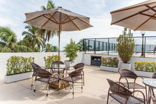 ガーデン, Nobile Inn Cabo Branco in ジョアンペソア