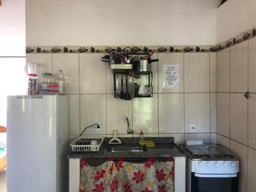 Kitchen, Flat Boa Vista in Paraty Mirim