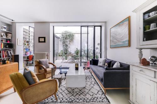 Sumptuous house with patio - Location saisonnière - Paris