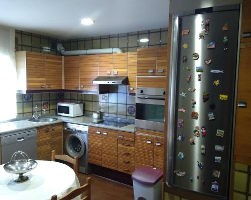 virtuve, Casa Navacastellanos in Casarejos