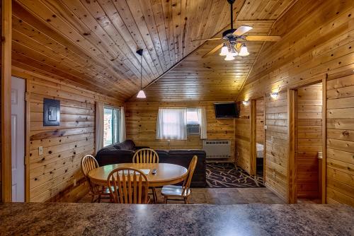 Big River Escape Riverside Cabins in La Crosse City Center