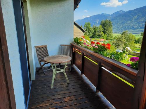 Terraza/balcón, Ferienwohnung Lisbeth Ambra in Hermagor