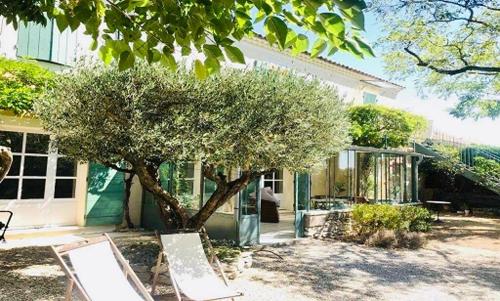Suite privee Tavel - Le Mas de l Acacia chambre d'hôte Forêt de Clary