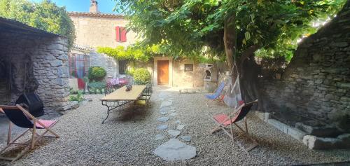 Mas du Mûrier gîte à louer Saint-Pantaléon