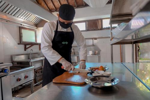 Restaurant, Alam Candi Dive Resort in Candidasa