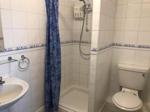 Twin room, shower