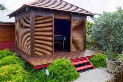 Exterior view, Shambala Lodge in Le Moule