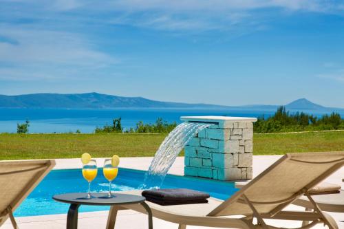 A környék, Luxury Panorama Vila with amazing Seaview in Gondolici 7 km from Rabac in Gondolici