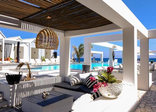 Swimming pool, Saint Tropez Boutique Hotel in Willemstad