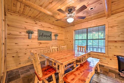 Rustic Broken Bow Retreat with Hot Tub and Deck!