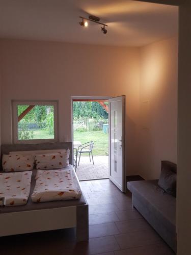 1 double bed, 1 sofa bed