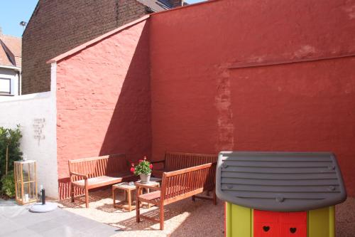 Jardín, Vakantiewoning Villa Elena in Nieuwpoort