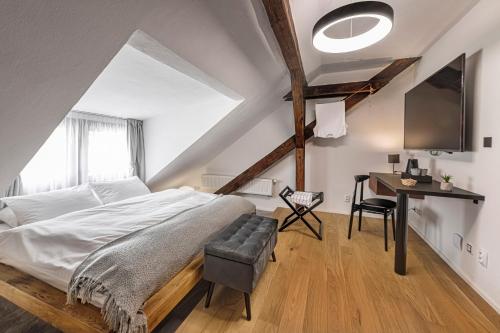 DOMA u nás Boutique hotel & spa Room Type - Deluxe Double Room (práčovňa)