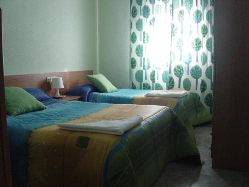 1 double bed