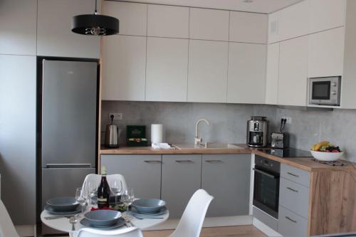 Apartament Wspólna19 (Centrum, garaż podziemny, klimatyzacja )