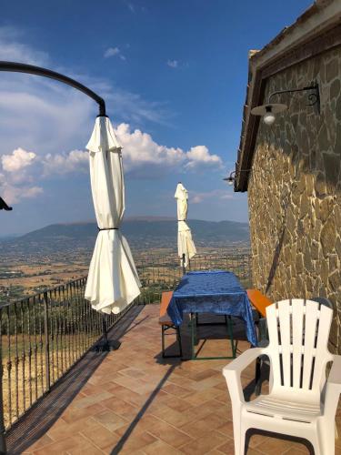 Erkély/terasz, B&B Madonna Del Latte in Külváros