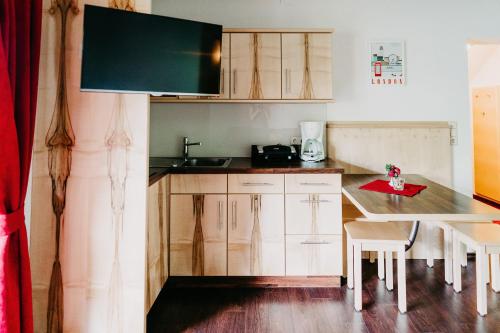 virtuve, Gasthof Wunder in Zedlitzdorf