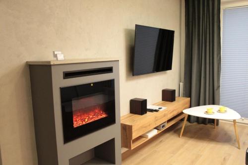 Apartament Wspólna19 (Centrum, garaż podziemny, klimatyzacja )