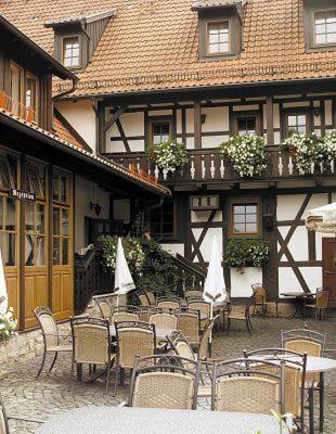 Entree, Hotel Goldener Hirsch in Suhl