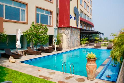 Bazén, Kiriri Garden Hotel in Bujumbura