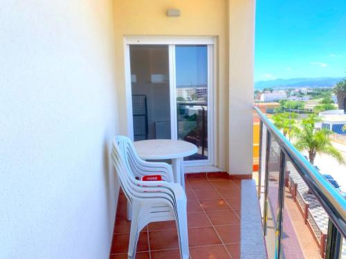 Erkély/terasz, Apartamentos en la playa Edimar II in Bellreguard