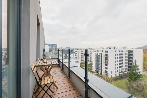 Sławińska 6 with Balcony by Noclegi Renters, Varšava (fotografie 6)