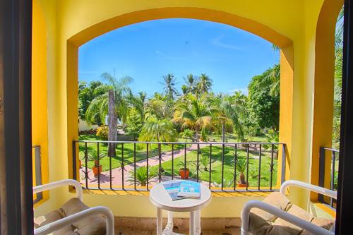 ระเบียง/ชานเรือน, Hotel Garza Canela in ริโอเบร์เด