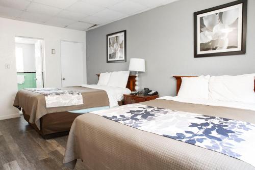 2 queen beds