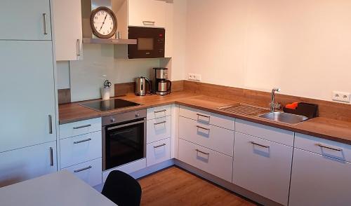 Kitchen, Ferienwohnungen Georgenbruch in Everswinkel