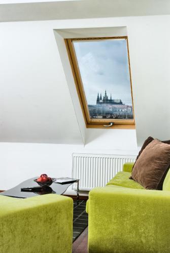 One-Bedroom Apartment with Prague Castle View - Attic