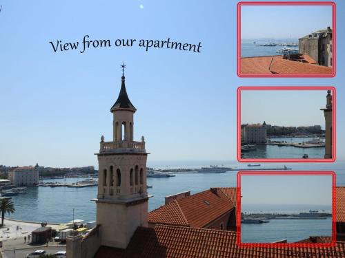 Top of the Tops Center Apartment, best sea view in town - Split