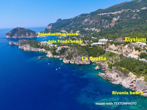  Elysium Apartments Corfu in Paleokastritsa