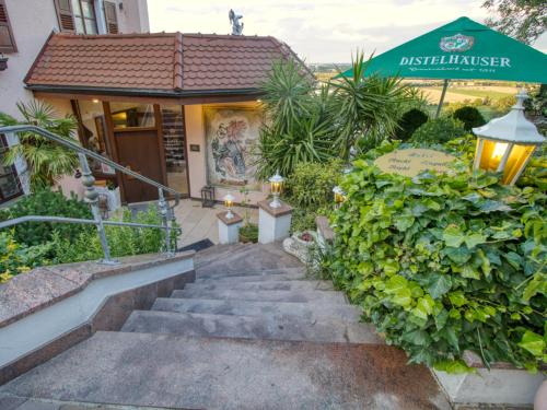 入口, Hotel Neckarblick in 巴特溫普芬