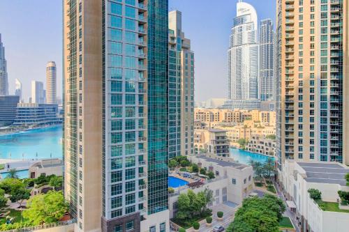 Durrani Homes - Luxurious Studio near Dubai Mall with pool view, Dubaj (fotografie 4)