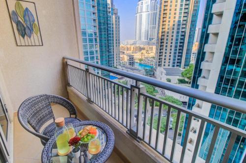 Durrani Homes - Luxurious Studio near Dubai Mall with pool view, Dubaj (fotografie 8)