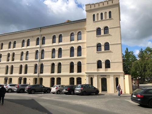 Exterior view, One Night Lofty Fabryczna in Zielona Gora