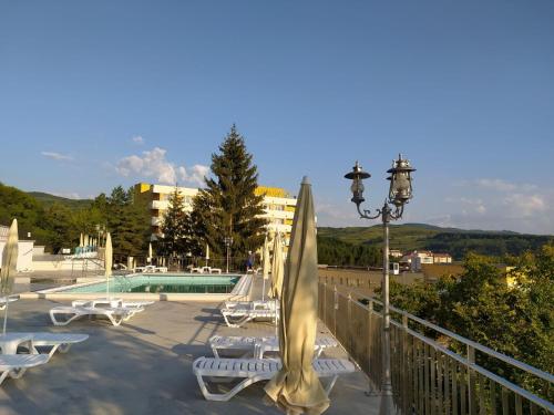 Úszómedence, Hotel Germisara in Geoagiu Bai