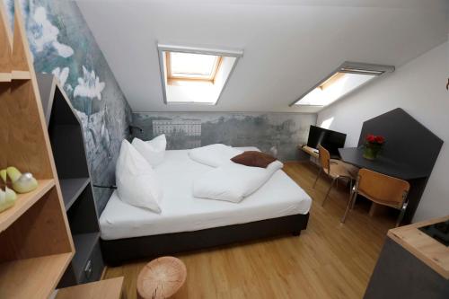 1 double bed