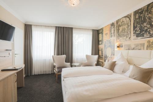 1 double bed