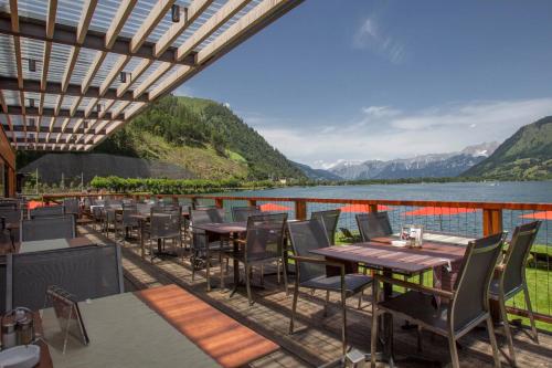 陽台/露台, 弗萊堡希維拉酒店 (Seevilla Freiberg) in 濱湖采爾市中心