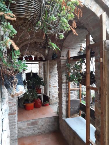 Attic with balcony at Locanda del Capo