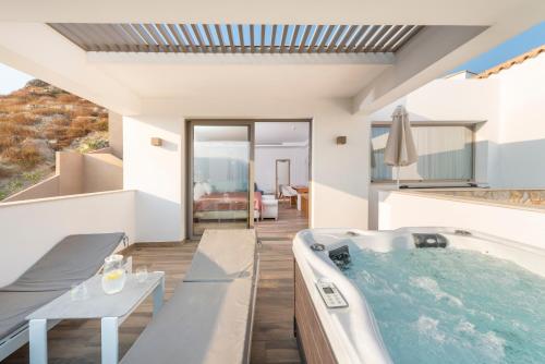 Suite, superior, vista sul mare, vasca idromassaggio