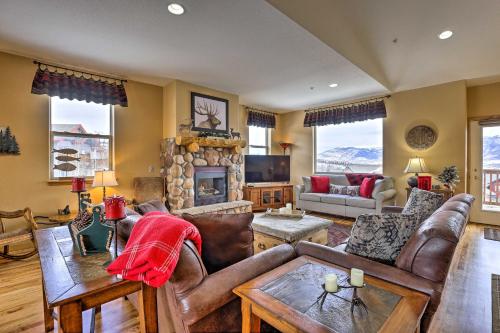 11 Mi to Keystone Silverthorne Condo with Deck