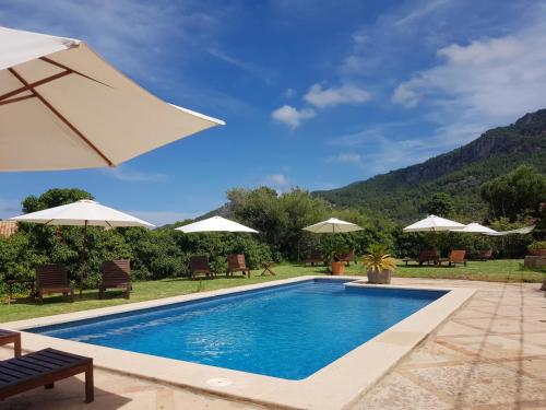 tuin, Sa Plana Petit Hotel in Estellencs