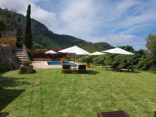 tuin, Sa Plana Petit Hotel in Estellencs